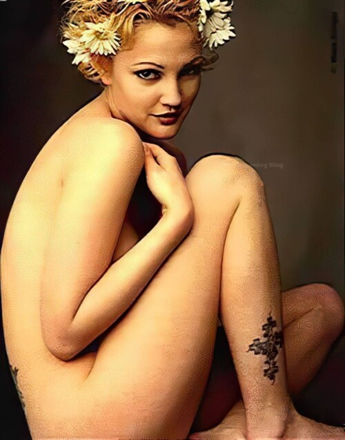 Drew Barrymore nude playboy photos collection 013